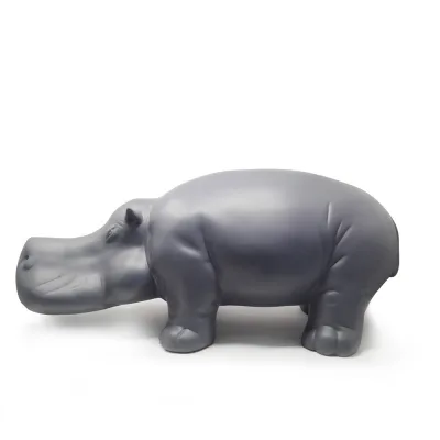 Adriani & Rossi Ippopotamo Hippo in ceramica