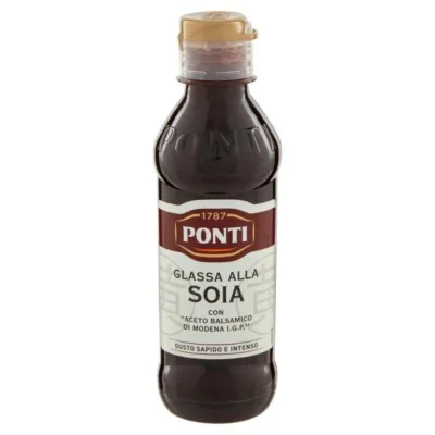 Ponti Glassa Alla Soia Con "Aceto Balsamico Di Modena I.G.P." 240 G