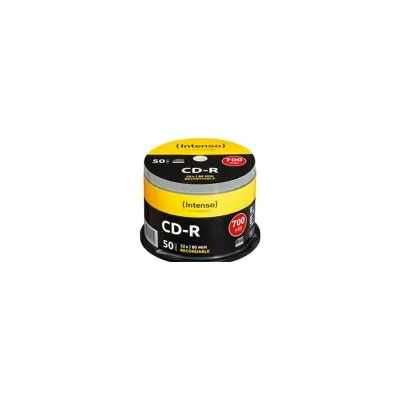 INTENSO CD-R 700 MB/80 M.52X CAKE BOX 50PZ. 1001125