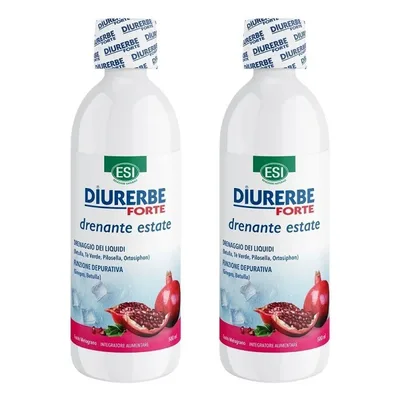 Esi Diurerbe Forte Drenante Melograno Bipack 500 ml + 500 ml