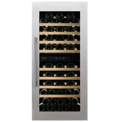 Dunavox Cantina vino da incasso SPIRIT-70 DVS-70.185DSS finitura inox da 59 cm
