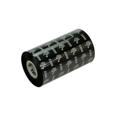 ZEBRA CONSUMABILI RIBBON CERA 110X300MT 02300BK11030