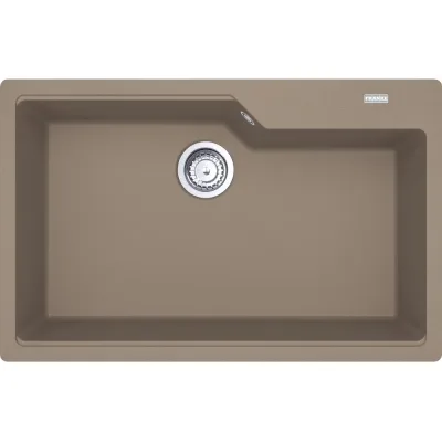 Franke: Lavello una vasca Vasche Sopratop Urban UBG 610-72 114.0686.802 finitura fragranite oyster da 78x50 cm