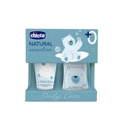 CHICCO NATURAL SENSATION SET BAGNOSHAMPOO CREMA