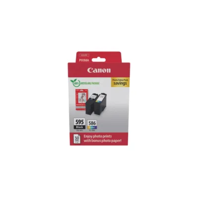 MULTIPACK CARTUCCIA ORIGINALE CANON 7171C004 PG-595 CL-586 PIXMA TS7550i