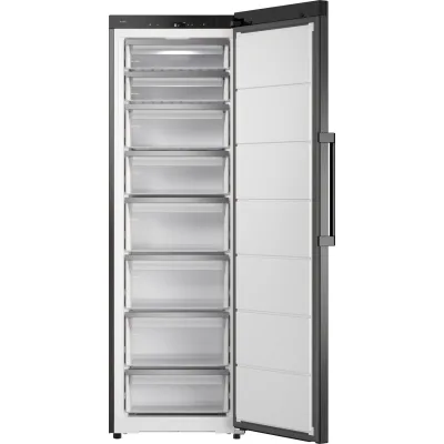 Asko Congelatore monoporta a libera installazione RFF 586 KNCB1 - Logic finitura black steel da 60 cm - PROMOZIONE ATTIVA FINO AL 19/10