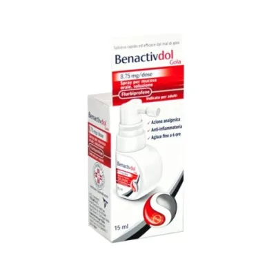 BENACTIVDOL GOLA SPRAY 15ML 8,75MG