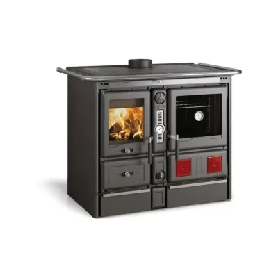 La Nordica Termostufa a legna TERMOROSA XXL DSA.16 STEEL 3005330 finitura nero antracite