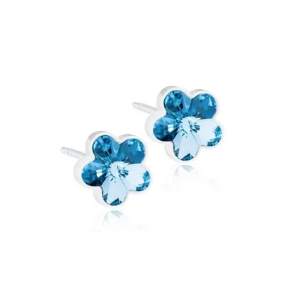 CJ MP FLOWER 6MM AQUAMARINE