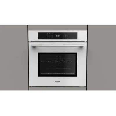 Fulgor Forno elettronico pirolitico FCPO 6215 P TEM WH finitura vetro bianco da 60 cm