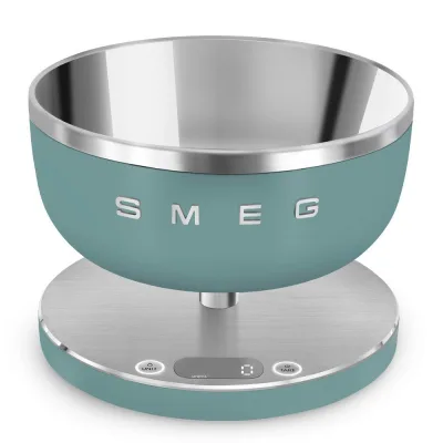 Smeg Bilancia da cucina digitale KSC01EGMWW finitura verde smeraldo