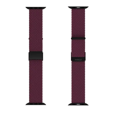 CELLY APPLE WATCH BAND 42/44/45MM VIOLET WBANDBRAIDEDVL