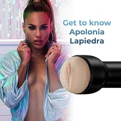 Masturbatore Kiiroo Feel Apolonia Lapiedra vagina Stroker morbido realistico