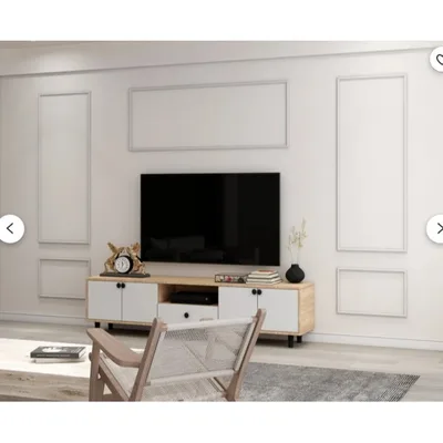 Kit di Boiserie LEDMall Home Pronto da Montare con Bordi Pretagliati mod. DUBLINO
