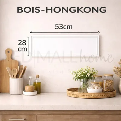 Kit di Boiserie LEDMall Home Pronto da Montare con Bordi Pretagliati mod. HONGKONG