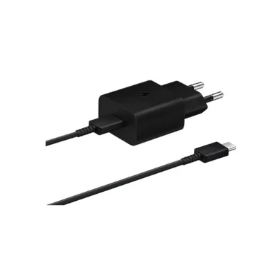 SAMSUNG CELLULARI CHARGER 15W TYPEC BLACK CON CAVO EP-T1510XBEGEU