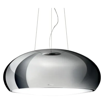 Elica Cappa a sospensione SEASHELL IX/F/80 PRF0098394 finitura acciaio inox lucido da Ø80 cm