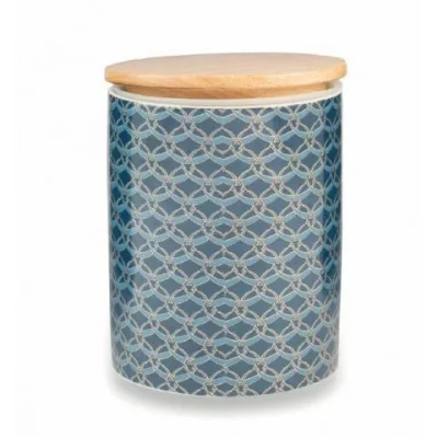 Barattolo Ceramica Blu  SHABBY ROMA