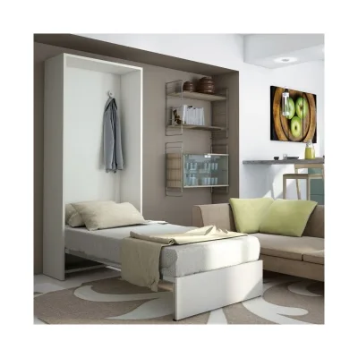 Maconi Letto singolo a scomparsa Night n' Day 478 in legno da 98 cm