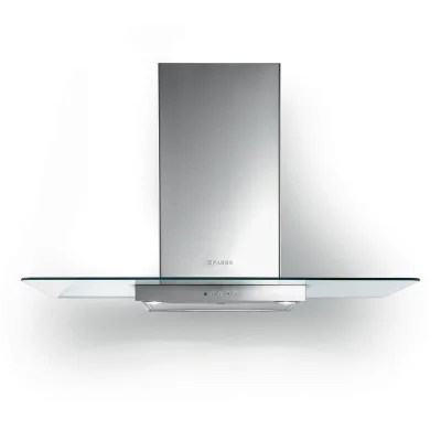 PRONTA CONSEGNA - Faber Cappa a parete NICE LED SRM X/V NS A90 325.0617.053 finitura acciaio inox e vetro da 90 cm