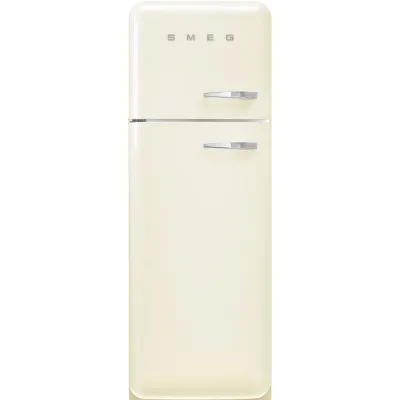 Smeg Frigorifero doppia porta con cerniere a sinistra a libera installazione FAB30LCR6 finitura panna da 60 cm - IN PROMOZIONE FINO AL 30/06