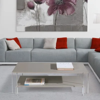 Maconi Tavolino Quasar 1080 in legno da 105 cm e h. 33 cm serie Coffee Table collection