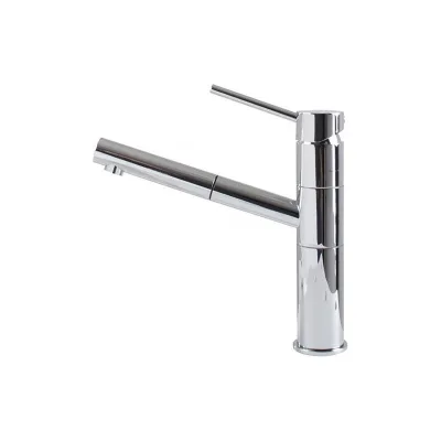 Elleci Miscelatore monocomando con canna girevole e doccetta estraibile RENO MIKRENCR finitura CR cromato