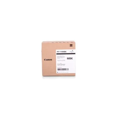 CARTUCCIA ORIGINALE CANON 2363C001 PFI-110MBK PF110MBK NERO OPACO imagePROGRAF TX-2000 TX-3000 TX-4000