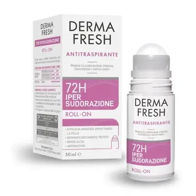 Dermafresh Deodorante Antitraspirante Ipersudorazione 72 Ore Roll-On Da 50 Ml