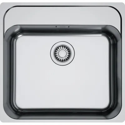 Franke: Lavello una vasca Smart Incasso SRX 210-50 TL 127.0704.667 finitura inox satinato da 53x51 cm