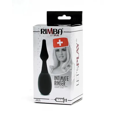 Rimba 9125 Intimate Rinser Doccia Intima Silicone Nero Serbatoio Removibile
