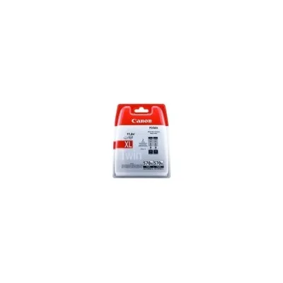 BIPACK CARTUCCIA ORIGINALE CANON PGI-570XL PGI570XL NERO 0318C007 PIXMA MG 5750