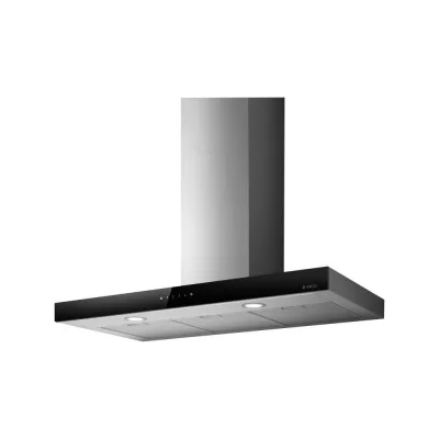 Elica Cappa a parete JOY BLIX/A/90 PRF0104626A finitura acciaio inox e vetro nero da 90 cm