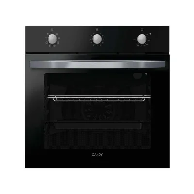 PRONTA CONSEGNA - Candy Forno elettrico ventilato da incasso FCT602XIT finitura vetro nero e acciaio inox da 60 cm