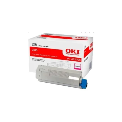 TONER ORIGINALE OKI C610 MAGENTA 44315306 6K