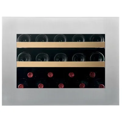 PRONTA CONSEGNA - Dunavox Cantinetta vino da incasso/sottotop HORIZON-19.TO DVH-19.50SS.TO finitura inox da 59 cm
