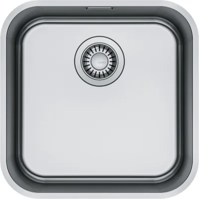 Franke Lavello a una vasca Smart Sottotop SRX 110-40 122.0736.140 finitura inox da 42.8x42.8 cm
