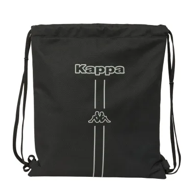 Zainetto con Cordini Kappa Dark Nero 35 x 40 x 1 cm