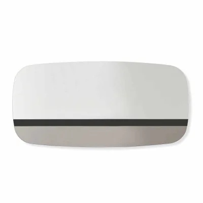Bonaldo Specchio Lake 160 con fascia in metallo da 160 cm e h. 78 cm