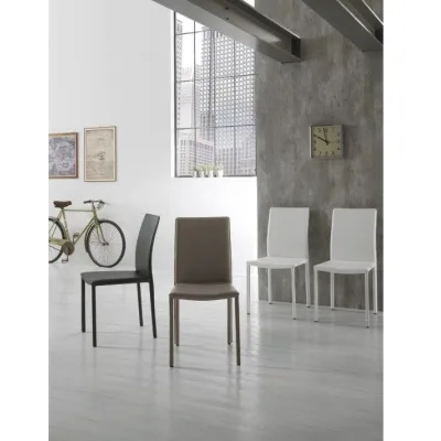 Zamagna Sedia Happy S2142 in finitura cappuccino – VENDITA 2 SEDIE
