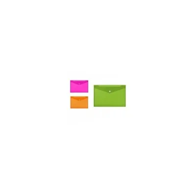 LEBEZ SPA CF3 CARTELLINEE A4 FLUO C/BOTTON 80438A
