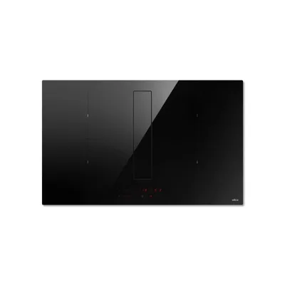 Elica Piano cottura a induzione con cappa integrata NIKOLATESLA FIT XL SL BL/A/83 PRF0210734 finitura nero da 83 cm - PROMO ATTIVA FINO AL 26/10