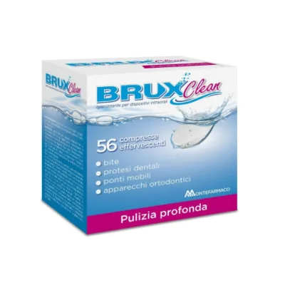 BRUX CLEAN 56 COMPRESSE EFFERVESCENTI