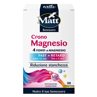 Matt Crono Magnesio 30 Cpr