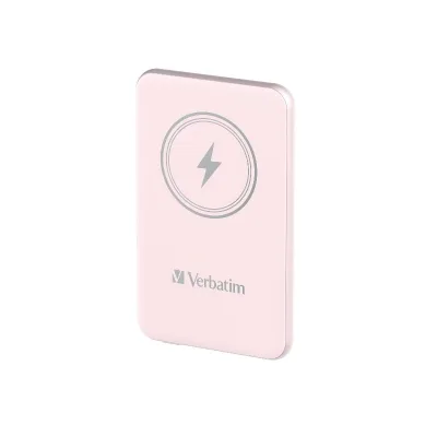 VERBATIM POWER BANK 5000MAH MAG SAFE PINK 32243V