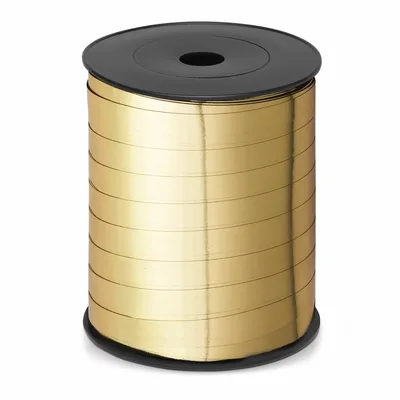 Nastro per regali colore lucido Oro - 250x10mm, 24 pz