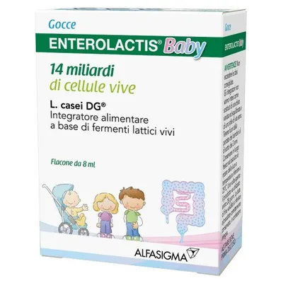 ENTEROLACTIS BABY 0+ 8ML GOCCE
