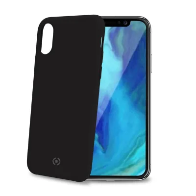 CELLY FEELING COVER IPHONE XS MAX BLACK FEELING999BK