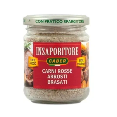Caber Insaporitore Con Sale Iodato Per Carni Rosse