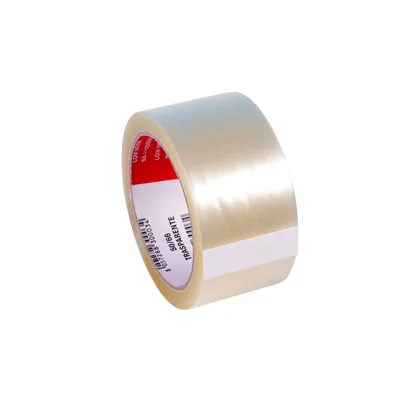 Nastro adesivo da imballaggio In Polipropilene Acrilico Silenzioso Trasparente - lungo 66mt, largo 19mm, spesso 48 micron, 96 pz